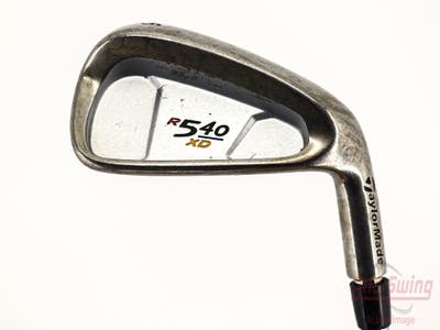 TaylorMade R540 XD Single Iron 6 Iron Stock Steel Shaft Steel Stiff Right Handed 37.75in