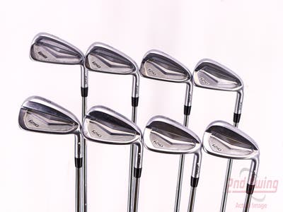 Ping i210 Iron Set 3-PW True Temper Dynamic Gold X100 Steel X-Stiff Right Handed White Dot 39.25in