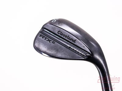 Cleveland RTX 6 ZipCore Black Satin Wedge Lob LW 60° 10 Deg Bounce Dynamic Gold Spinner TI Steel Wedge Flex Right Handed 35.0in