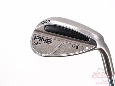 Ping MB Wedge Sand SW 56° True Temper Dynamic Gold S400 Steel Stiff Right Handed White Dot 36.75in