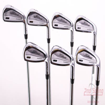 Titleist 718 CB Iron Set 4-PW Project X LZ 6.0 Steel Stiff Right Handed 38.5in