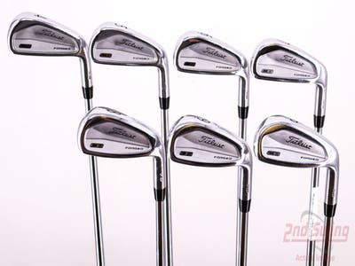 Titleist 718 CB Iron Set 4-PW Project X LZ 6.0 Steel Stiff Right Handed 38.5in