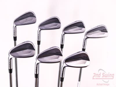 Ping i59 Iron Set 4-PW AWT 2.0 Steel Stiff Left Handed Black Dot 38.5in