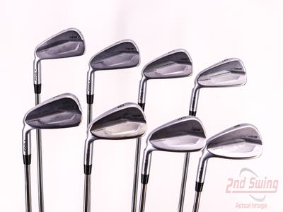 Ping i59 Iron Set 3-PW Project X LZ 6.5 Steel X-Stiff Left Handed Purple dot 38.5in