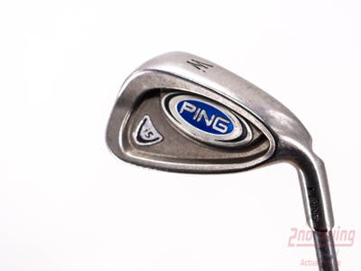 Ping i5 Single Iron Pitching Wedge PW Ping TFC 100I Graphite Regular Right Handed Black Dot 35.75in