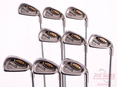 Ping i3 Oversize Iron Set 3-PW AW Ping JZ Steel Stiff Right Handed Black Dot 38.5in
