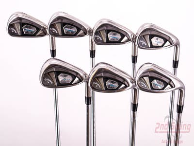 Callaway Rogue X Iron Set 5-GW Nippon 850GH Steel Regular Right Handed 38.5in