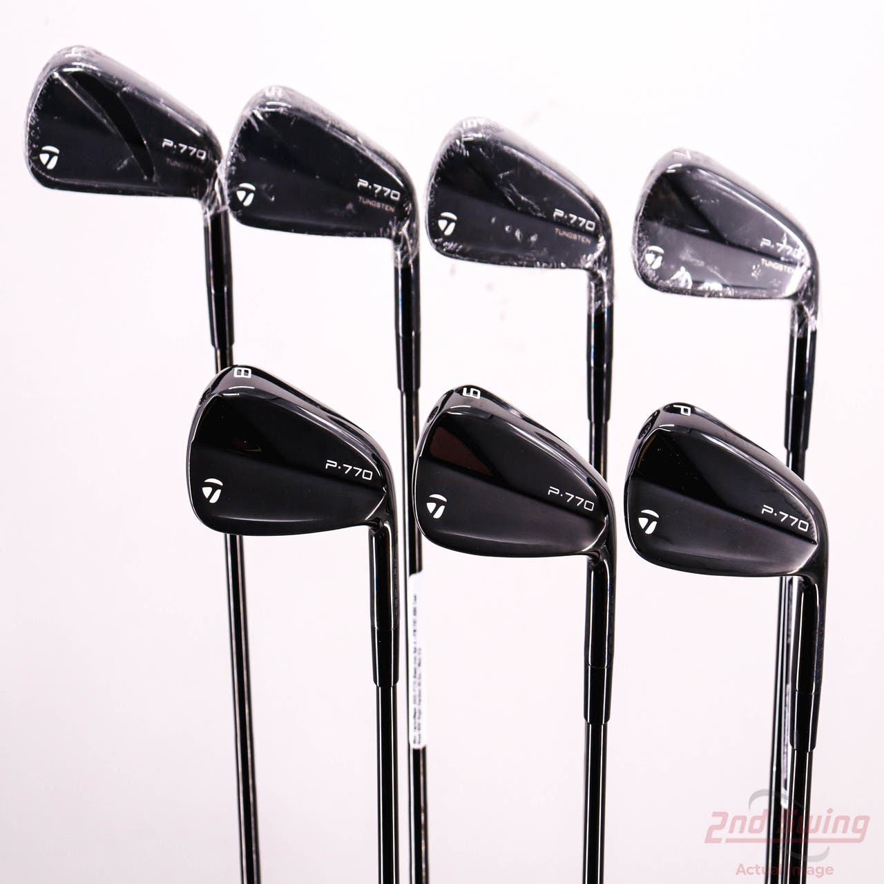 TaylorMade P770 Phantom Black Iron Set (DD2335138786) 2nd Swing Golf