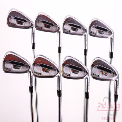 Ping S57 Iron Set 3-PW Ping Z-Z65 Steel Stiff Right Handed Blue Dot 38.0in