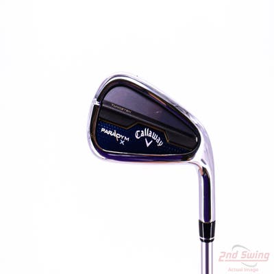 Mint Callaway Paradym X Single Iron 7 Iron Aldila Ascent 50 Graphite Senior Right Handed 36.75in