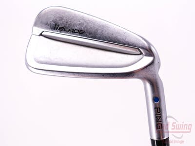 Ping iBlade Single Iron 7 Iron KBS Tour C-Taper 125 Steel Stiff Right Handed Blue Dot 37.25in