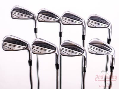 Cobra 2023 KING Tour Iron Set 4-PW AW FST KBS Tour $-Taper Steel Stiff Right Handed 38.75in