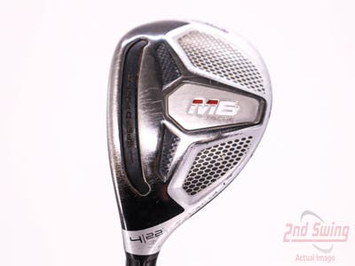 TaylorMade M6 Hybrid 4 Hybrid 22° Project X HZRDUS Black 85 6.0 Graphite Stiff Left Handed 40.25in
