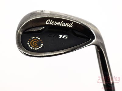 Cleveland CG16 Black Pearl Wedge Lob LW 60° 12 Deg Bounce Cleveland Traction Wedge Steel Wedge Flex Right Handed 36.5in