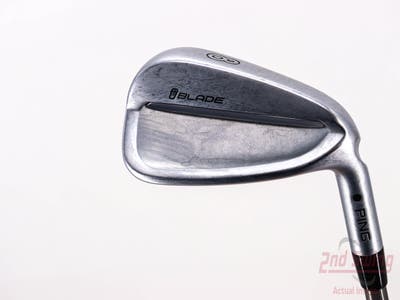 Ping iBlade Single Iron 8 Iron Aerotech SteelFiber i110cw Graphite Stiff Right Handed Black Dot 37.25in