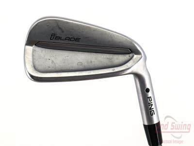 Ping iBlade Single Iron 7 Iron Aerotech SteelFiber i110cw Graphite Stiff Right Handed Black Dot 37.75in