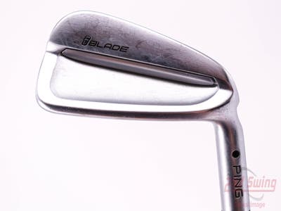 Ping iBlade Single Iron 6 Iron Aerotech SteelFiber i110cw Graphite Stiff Right Handed Black Dot 38.25in