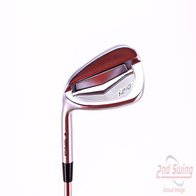Ping i210 Single Iron Pitching Wedge PW Dynamic Gold Tour Issue S400 Steel Stiff Left Handed Black Dot 36.0in