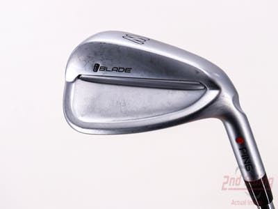 Ping iBlade Single Iron Pitching Wedge PW True Temper Dynamic Gold S300 Steel Stiff Right Handed Red dot 36.25in