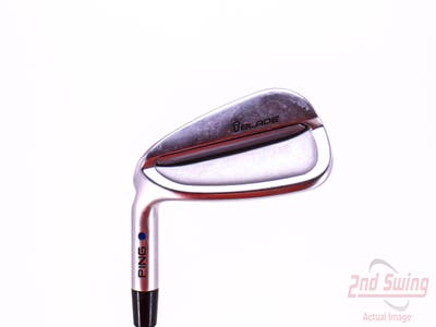 Ping iBlade Single Iron 9 Iron Project X Rifle 6.0 Steel Stiff Left Handed Blue Dot 36.5in