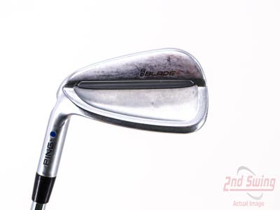 Ping iBlade Single Iron 8 Iron Project X Rifle 6.0 Steel Stiff Left Handed Blue Dot 37.0in