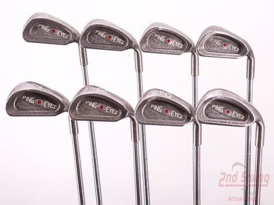 Ping Eye 2 + Iron Set 3-PW Ping KT-M Steel Stiff Right Handed Red dot 38.0in