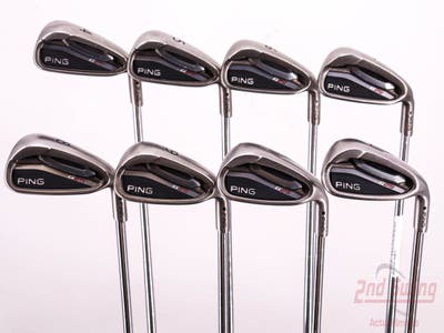 Ping G25 Iron Set 4-PW AW Ping CFS Steel Stiff Right Handed Black Dot 38.0in