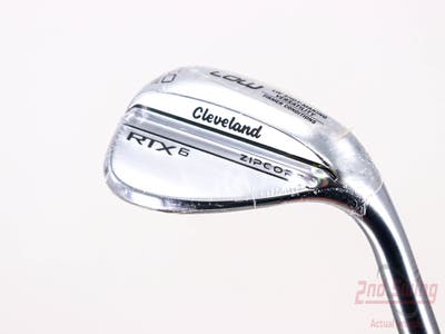 Mint Cleveland RTX 6 ZipCore Tour Satin Wedge Lob LW 60° 6 Deg Bounce Dynamic Gold Spinner TI Steel Wedge Flex Right Handed 35.25in