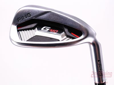 Ping G410 Single Iron 9 Iron Nippon NS Pro 850GH Steel Stiff Right Handed Black Dot 36.5in
