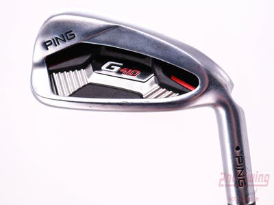 Ping G410 Single Iron 7 Iron Nippon NS Pro 850GH Steel Stiff Right Handed Black Dot 37.5in