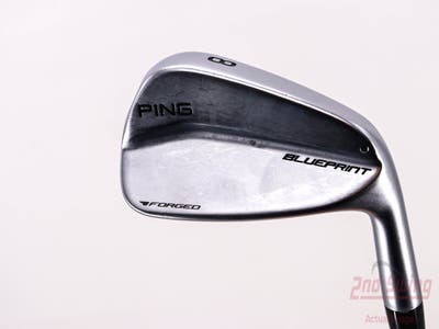 Ping Blueprint Single Iron 8 Iron Project X Rifle 7.0 Steel Tour Stiff Right Handed Black Dot 36.5in