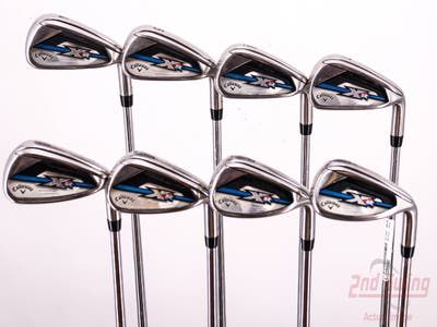 Callaway XR OS Iron Set 4-PW AW True Temper Speed Step 80 Steel Stiff Right Handed 38.5in