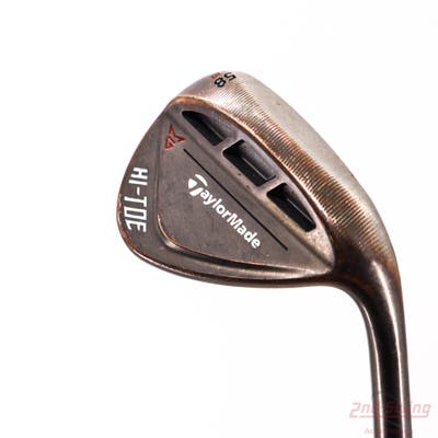 TaylorMade HI-TOE RAW Wedge Lob LW 58° 10 Deg Bounce True Temper Dynamic Gold Steel Wedge Flex Right Handed 34.75in