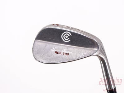 Cleveland 588 Chrome Wedge Sand SW 56° Stock Steel Shaft Steel Wedge Flex Right Handed 35.5in