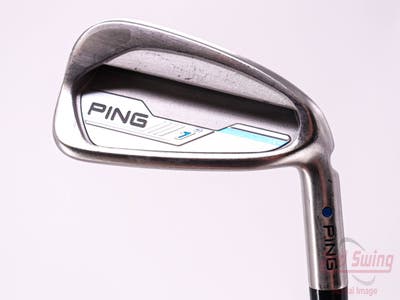 Ping 2015 i Single Iron 7 Iron Project X Rifle 5.0 Steel Senior Right Handed Blue Dot 37.0in