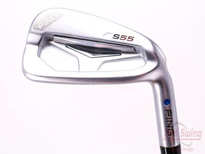 Ping S55 Single Iron 7 Iron Project X Rifle 6.5 Steel X-Stiff Right Handed Blue Dot 37.0in