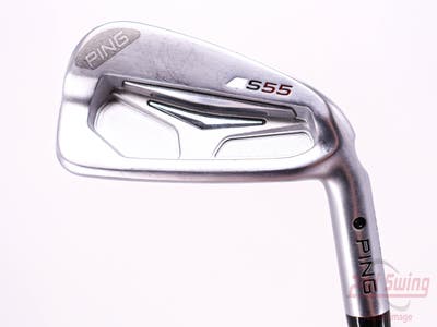 Ping S55 Single Iron 4 Iron Project X Rifle 7.0 Steel Tour Stiff Right Handed Black Dot 38.5in