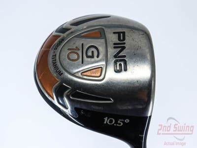 Ping G10 Driver 10.5° UST Mamiya 65 Gold Wood Graphite Senior Right Handed 45.5in