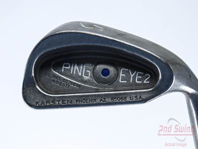 Ping Eye 2 Single Iron 5 Iron ALTA CB Black Graphite Regular Right Handed Blue Dot 38.5in