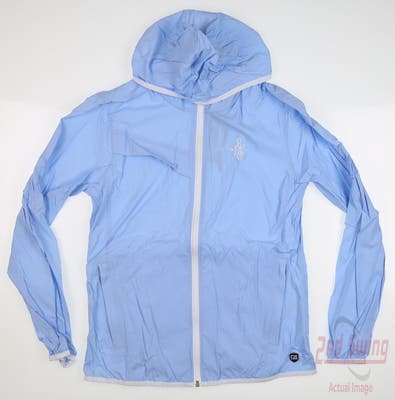 New W/ Logo Womens Cutter & Buck Golf Jacket Small S Blue MSRP $70