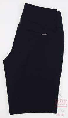 New Womens Cutter & Buck Golf Shorts X-Small XS Navy Blue MSRP $110