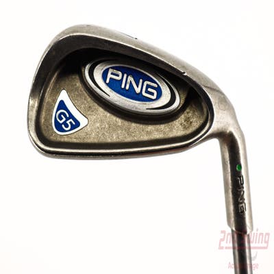 Ping G5 Single Iron 7 Iron Ping TFC 100I Graphite Regular Right Handed Green Dot 37.25in