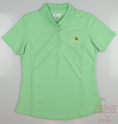 New W/ Logo Womens Greg Norman Golf Polo Small S Green MSRP $40