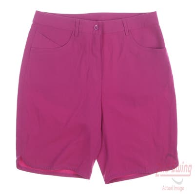 New Womens EP Pro Golf Shorts 6 Purple MSRP $60