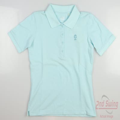 New W/ Logo Womens EP Pro Golf Polo X-Small XS Blue MSRP $65