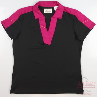 New Womens EP Pro Golf Polo Small S Multi MSRP $65