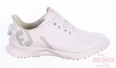 New Womens Golf Shoe Footjoy 2023 FJ Fuel BOA Medium 7 White MSRP $160 92370