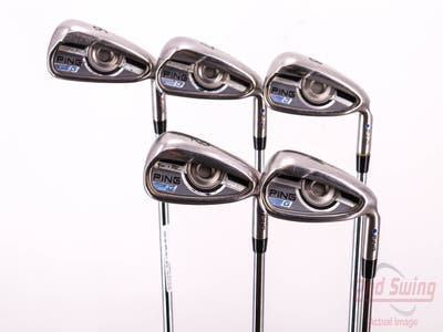 Ping 2016 G Iron Set 6-PW AWT 2.0 Steel Regular Right Handed Blue Dot 38.0in