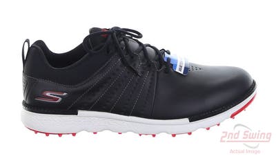 New Mens Golf Shoe Skechers Go Golf Elite Tour SL 9 Black MSRP $130 214004/BKRD