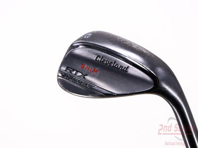 Cleveland RTX ZipCore Black Satin Wedge Lob LW 58° 10 Deg Bounce Dynamic Gold Spinner TI 115 Steel Wedge Flex Right Handed 35.75in